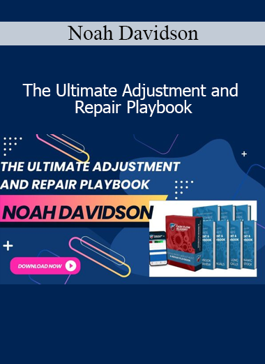 Noah Davidson The Ultimate Adjustment and Repair Playbook course