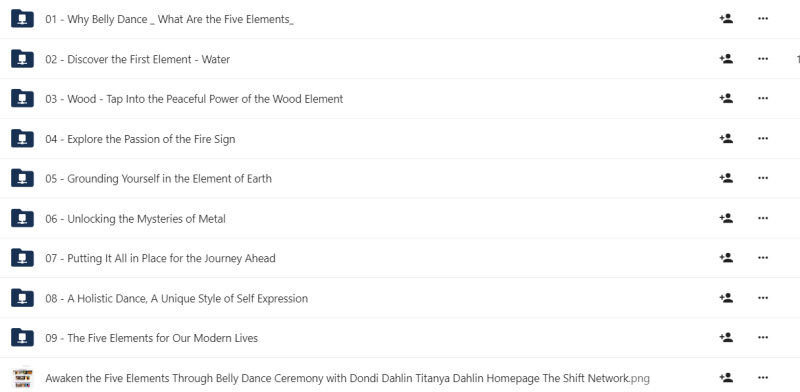 Dondi Dahlin & Titanya Dahlin - Awaken the Five Elements Through Belly Dance & Ceremony