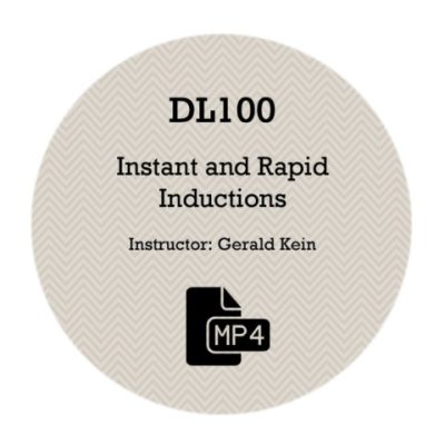 Gerald Kein - Instant And Rapid Inductions