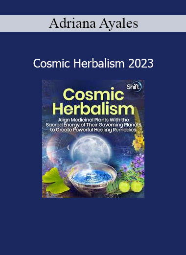 ✅ 2. Image Alt Text Adriana Ayales sharing ancient plant wisdom in Cosmic Herbalism 2023 to align herbal practices with celestial cycles