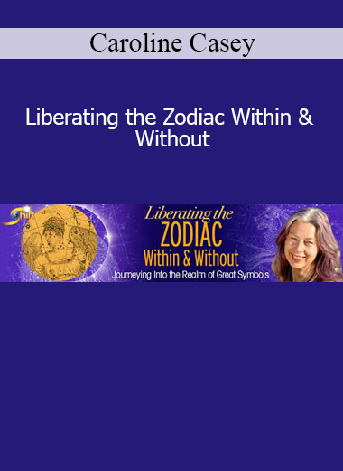 Caroline Casey revealing mythic astrology tools to unlock personal power and cosmic alignment through the zodiac