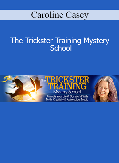 Caroline Casey sharing Trickster teachings to awaken creative resilience and mythic perspective