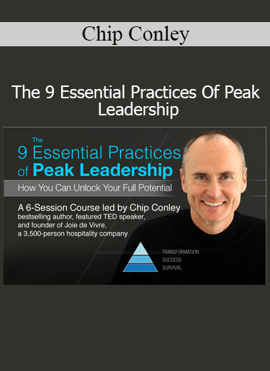Chip Conley presenting key leadership principles for conscious success and impactful influence