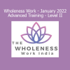 Connirae Andreas guiding Wholeness Work Advanced Training Level II in January 2022