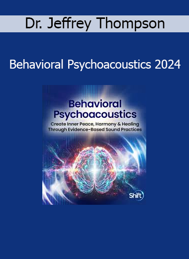 Dr. Jeffrey Thompson teaching the science of sound healing and behavioral psychoacoustics in 2024