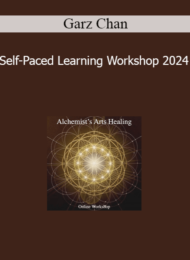 Garz Chan presenting Self-Paced Learning Workshop 2024 to guide individuals through intuitive healing and energy clearing at their own pace
