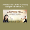 Master Helen Liang demonstrating 13-Posture Tai Chi movements to cultivate harmony, internal strength, and physical balance