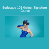 Indigo Blue teaching classic burlesque fundamentals in Burlesque 101 Online Signature Course