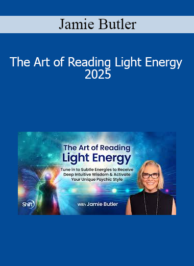 Jamie Butler teaching The Art of Reading Light Energy 2025 to help participants perceive auras, subtle frequencies, and intuitive energy patterns