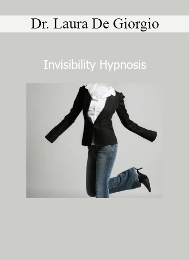 Dr. Laura De Giorgio guiding the Invisibility Hypnosis session for energetic concealment and subconscious influence