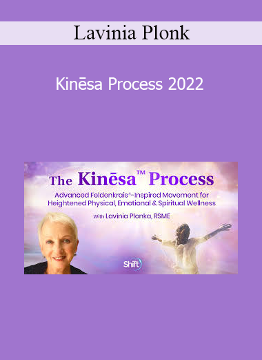 Lavinia Plonka presenting Kinēsa Process 2022 – a somatic movement method for emotional healing, body awareness, and nervous system balance