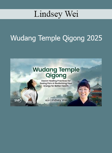 Lindsey Wei demonstrating Wudang Temple Qigong in 2025 to cultivate internal energy and Taoist vitality
