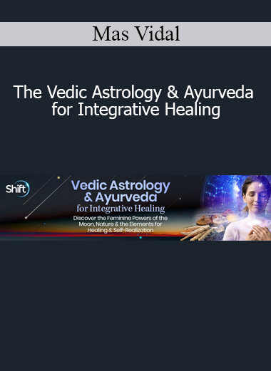 Mas Vidal teaching Vedic Astrology and Ayurveda for Integrative Healing Course - Aligning Body, Mind, and Cosmic Energy