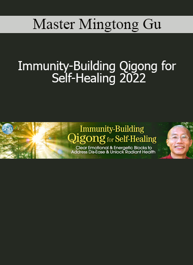 Master Mingtong Gu demonstrating Immunity-Building Qigong for Self-Healing 2022 to enhance vitality and activate inner healing power