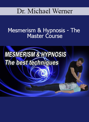 Dr. Michael Werner teaching The Master Course on mesmerism and classical hypnosis for deep trance and therapeutic influence