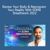 Niraj Naik guiding SOMA Breathwork 2022 to renew the body and reprogram the mind through rhythmic breathing and visualization