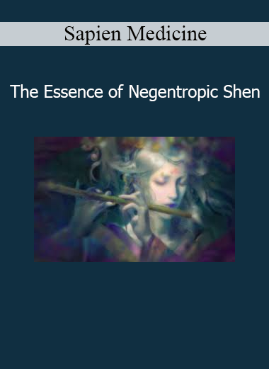 Sapien Medicine Essence of Negentropic Shen energy audio cover image