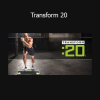 Shaun T leading a high-intensity step workout from Beachbody's Transform 20 program for total body transformation