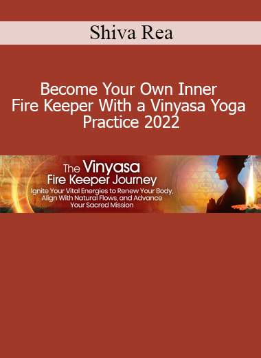 Shiva Rea leading a dynamic Vinyasa yoga practice to awaken inner fire, vitality, and spiritual flow