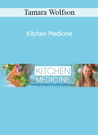 Tamara Wolfson teaching how to use everyday herbs and foods for natural healing and wellness at home