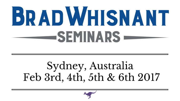 Brad Whisnant - Sydney Seminar 2017