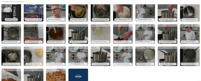 Christophe Adam - Teaches Eclairs 2023
