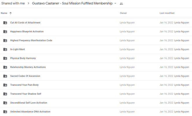 Gustavo Castaner - Soul Mission Fulfilled Membership