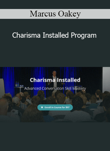 Marcus Oakey - Charisma Installed Program