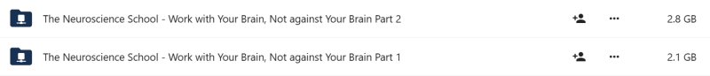 The Neuroscience School - Work With Your Brain, Not Against Your Brain - Self-Study Program