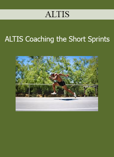 ALTIS presenting Coaching the Short Sprints course for elite sprint training and performance development