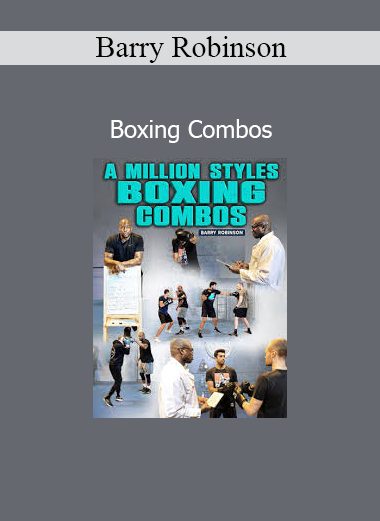 Barry Robinson demonstrating effective boxing combos for skill development and fight strategy
