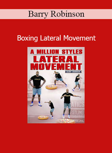 Barry Robinson teaching boxing lateral movement techniques for advanced footwork and defensive strategy