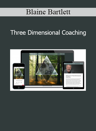 Blaine Bartlett teaching Three Dimensional Coaching for transformative leadership and professional growth