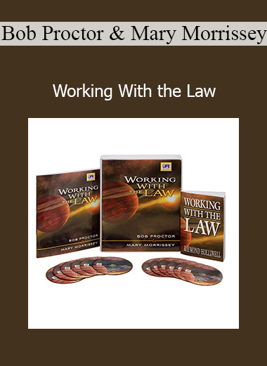 Bob Proctor and Mary Morrissey Working With the Law personal development course cover
