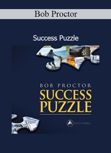 Bob Proctor presenting the Success Puzzle program for mindset transformation and goal achievement