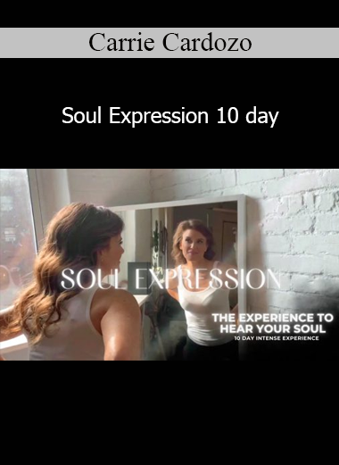 Carrie Cardozo guiding the Soul Expression 10 Day journey to awaken authentic purpose