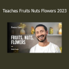 Cédric Grolet demonstrating artistic pastry techniques with fruits, nuts, and flowers in his 2023 course