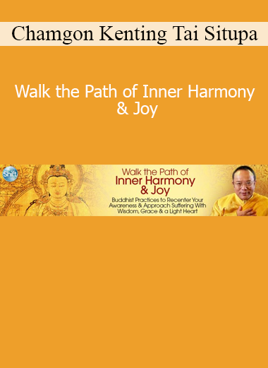 Chamgon Kenting Tai Situpa Walk the Path of Inner Harmony and Joy course download