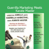 Chet Holmes and Jay Levinson presenting Guerrilla Marketing Meets Karate Master strategies for business growth and marketing mastery