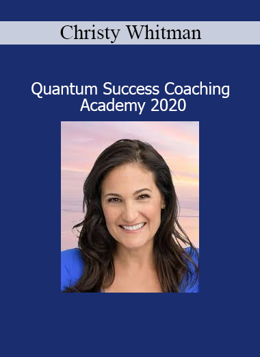 Christy Whitman teaching Quantum Success Coaching Academy 2020 certification program for transformational coaches