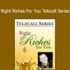 Dr. Dain Heer presenting the Right Riches For You Telecall Series on money consciousness and energetic wealth creation