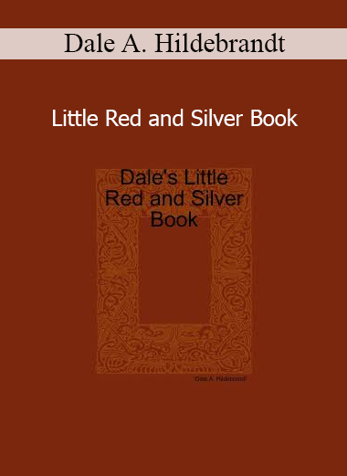 Dale A. Hildebrandt presenting the Little Red and Silver Book on mentalism, influence, and psychological performance