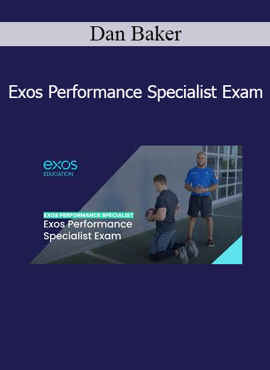 Dan Baker presenting material for the EXOS Performance Specialist Exam preparation