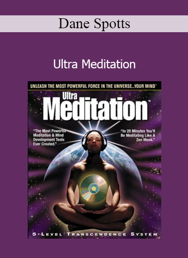 Dane Spotts Ultra Meditation audio brainwave entrainment program cover image