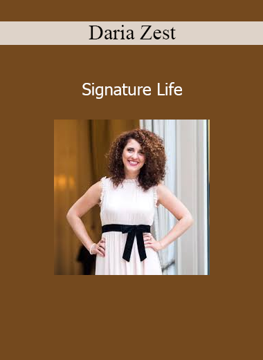 Daria Zest coaching high-achieving women through the Signature Life method for business and lifestyle success