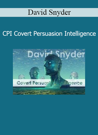 David Snyder teaching covert influence techniques in the CPI Covert Persuasion Intelligence training