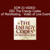 Dr Sue Morter Energy Codes of Manifesting live event video course download
