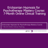 Ericksonian Hypnosis Psychotherapy Mastery 7-month online training with Jeffrey Zeig, Brent Geary, Lilian Borges, and Stephen Lankton