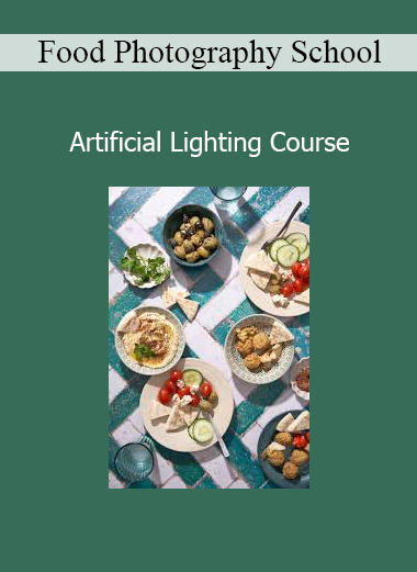 Food Photography School course on artificial lighting techniques for professional food styling and photography