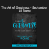 Gary Douglas The Art of Greatness Rome 2023 event course cover